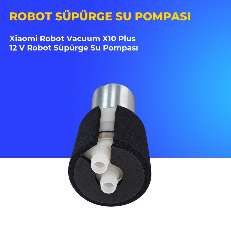 Xiaomi Robot Vacuum X10 Plus 12 V Robot Süpürge Su Pompası