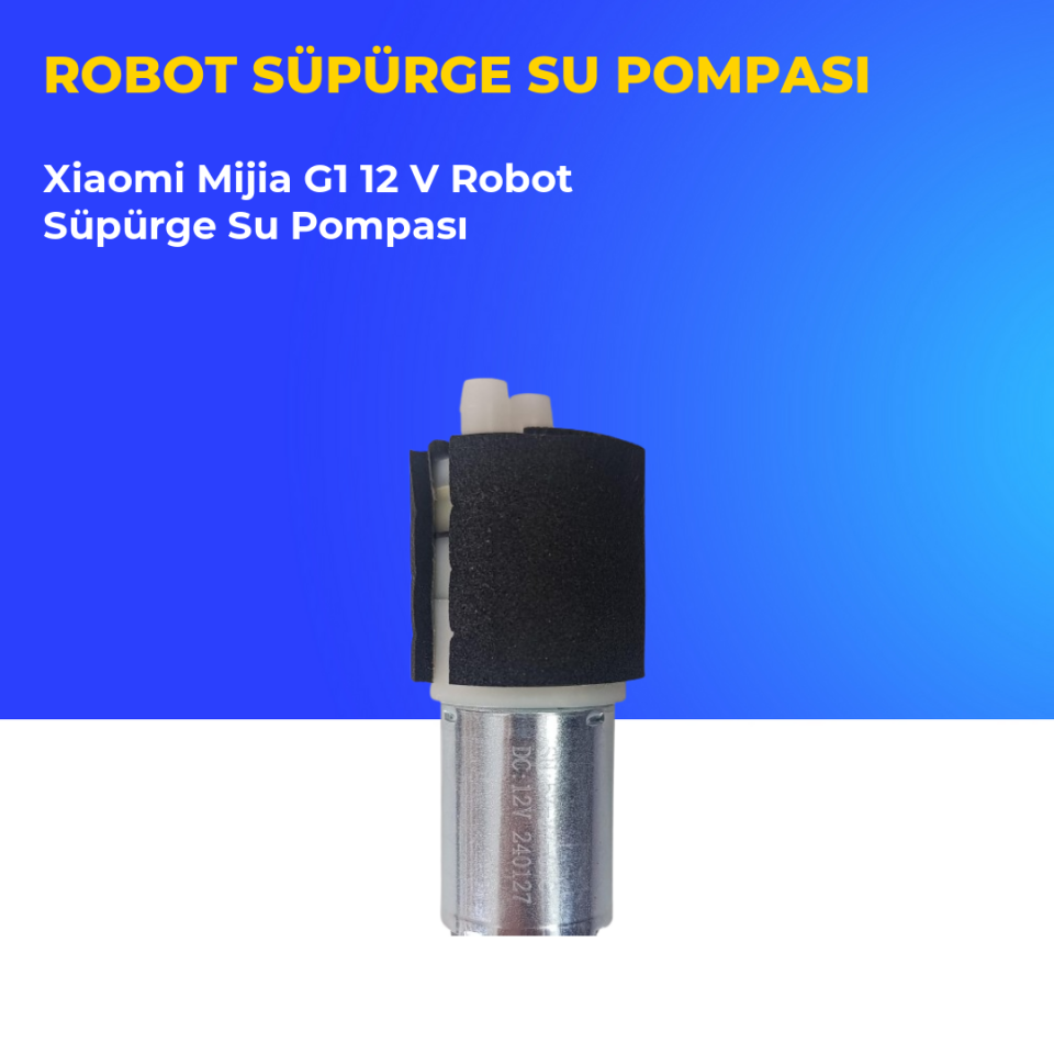 Xiaomi Mijia G1 12 V Robot Süpürge Su Pompası