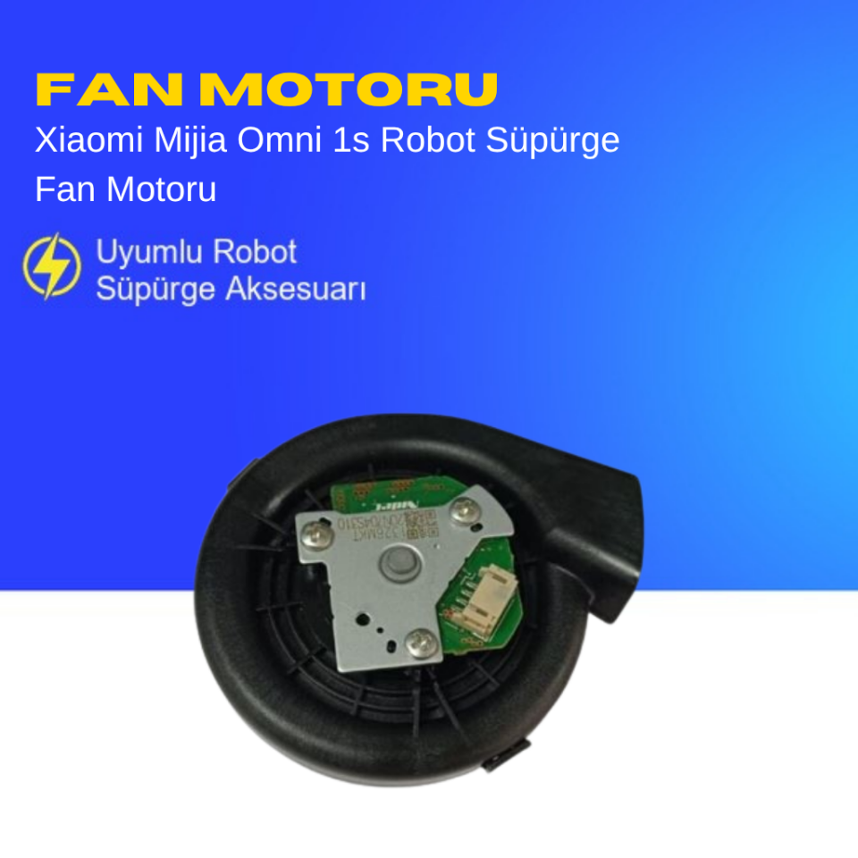 Xiaomi Mijia Omni 1s Robot Süpürge Fan Motoru