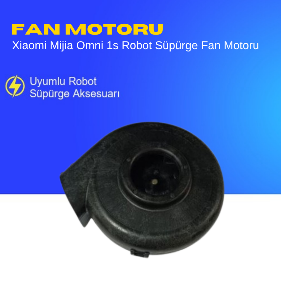Xiaomi Mijia Omni 1s Robot Süpürge Fan Motoru
