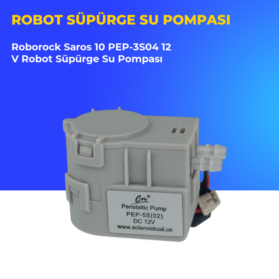 Roborock Saros 10 PEP-3S04 12 V Robot Süpürge Su Pompası