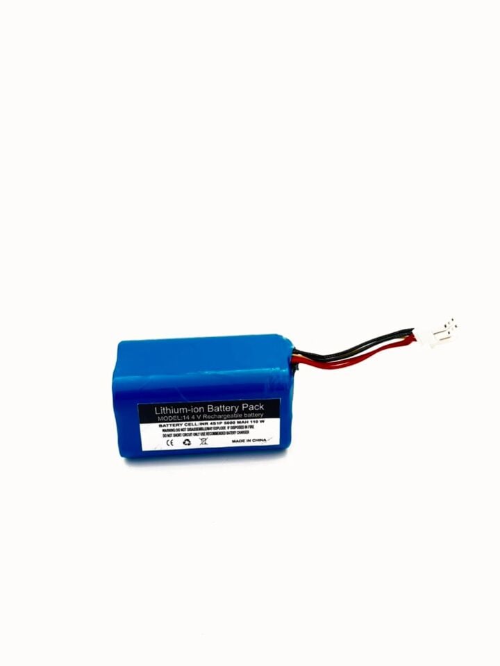 360 S10 Vacuum Mop Cleaner Robot Süpürge 5000 mAh 14.4 V  Batarya – Orjinal Uyumlu Uzun Ömürlü, Yüksek Performans Pil