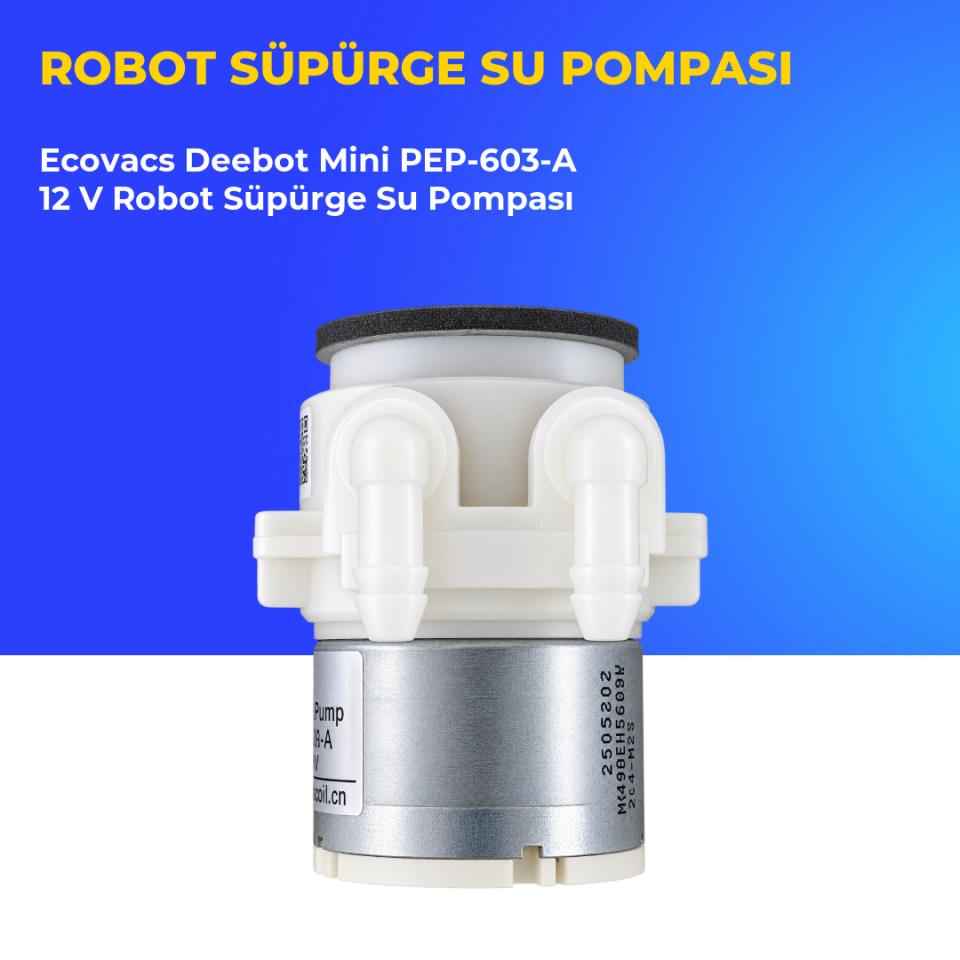 Ecovacs Deebot Mini PEP-603-A 12 V Robot Süpürge Su Pompası