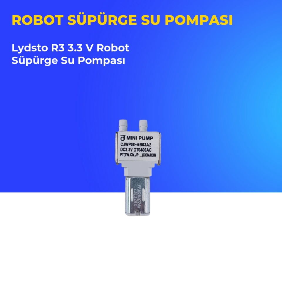 Lydsto R3 3.3 V Robot Süpürge Su Pompası