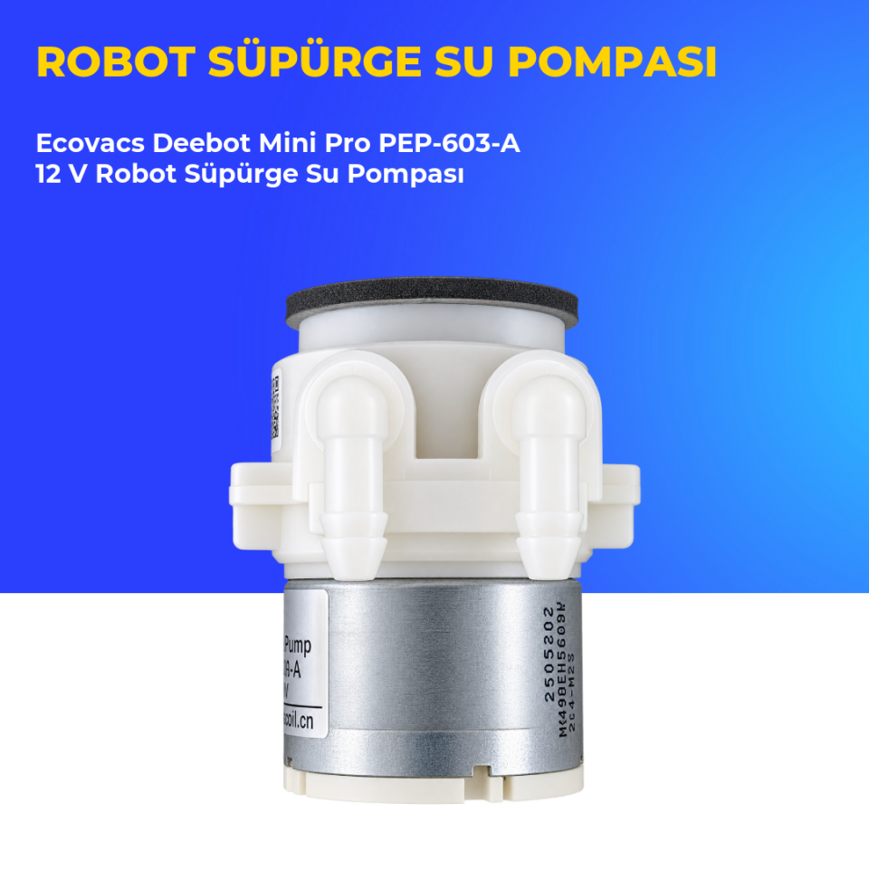 Ecovacs Deebot Mini Pro PEP-603-A 12 V Robot Süpürge Su Pompası