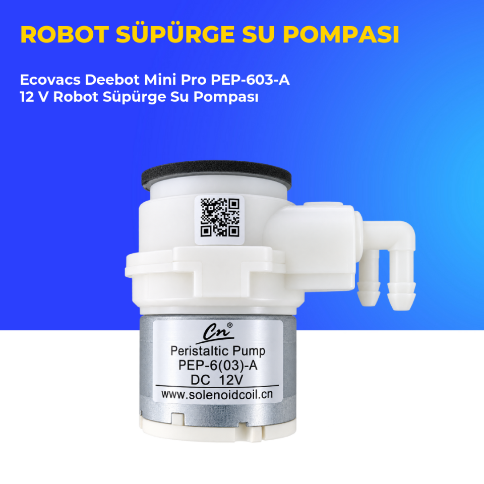 Ecovacs Deebot Mini Pro PEP-603-A 12 V Robot Süpürge Su Pompası