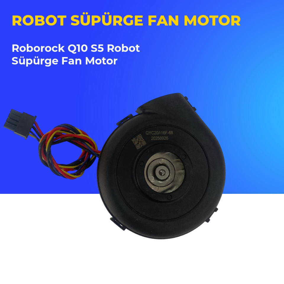 Roborock Q10 S5 Robot Süpürge Fan Motor