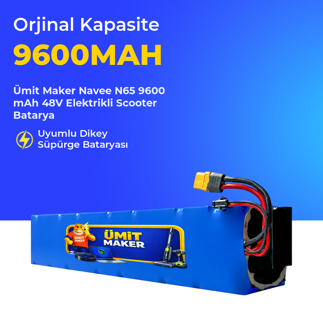 Navee N65 9600 mAh 48V Elektrikli Scooter Batarya