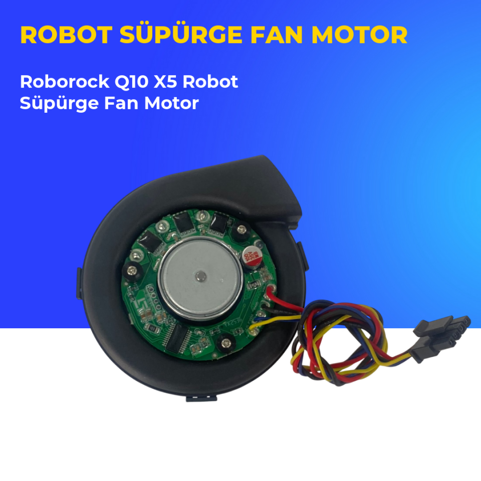 Roborock Q10 X5 Robot Süpürge Fan Motor