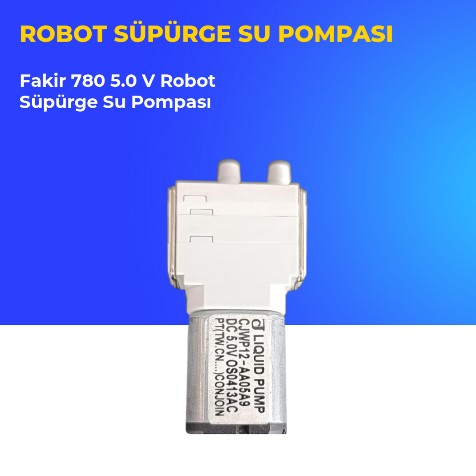 Fakir 780 5.0 V Robot Süpürge Su Pompası