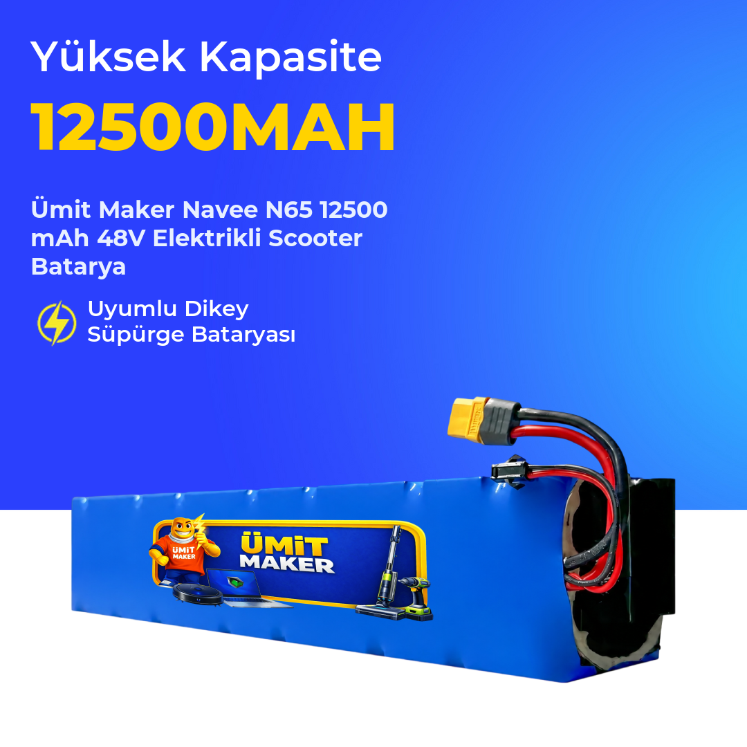 Navee N65 12500 mAh 48V Elektrikli Scooter Batarya