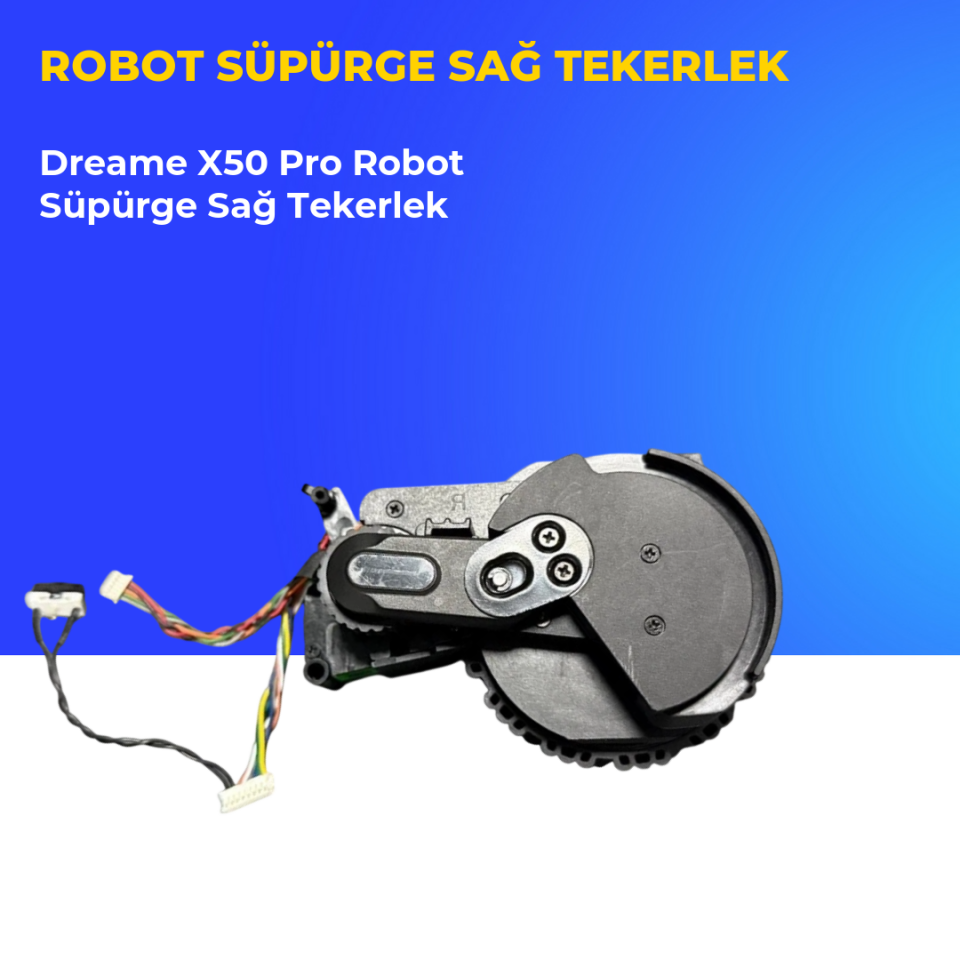 Dreame X50 Pro Robot Süpürge Sağ Tekerlek