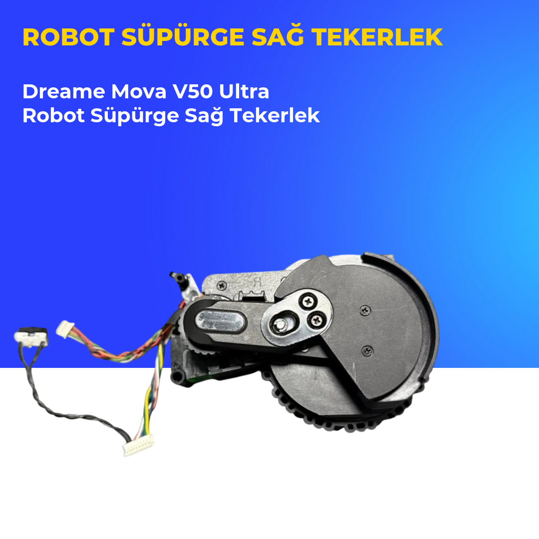 Dreame Mova V50 Ultra Robot Süpürge Sağ Tekerlek