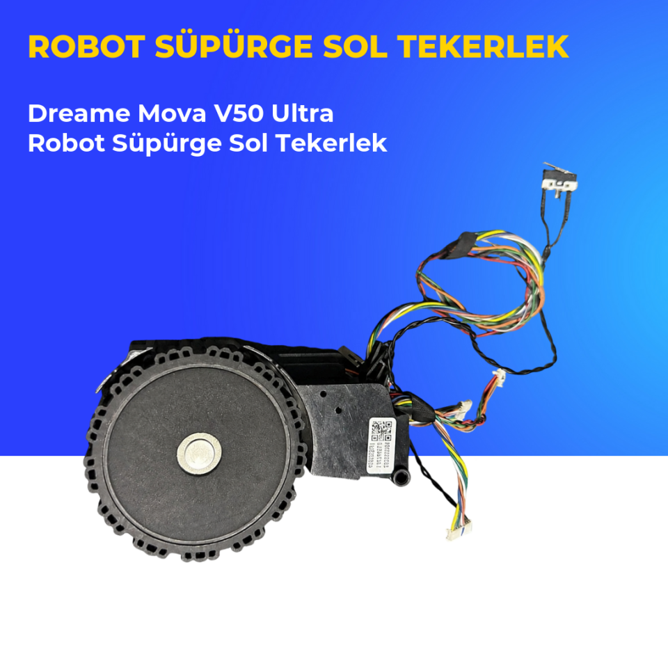 Dreame Mova V50 Ultra Robot Süpürge Sol Tekerlek