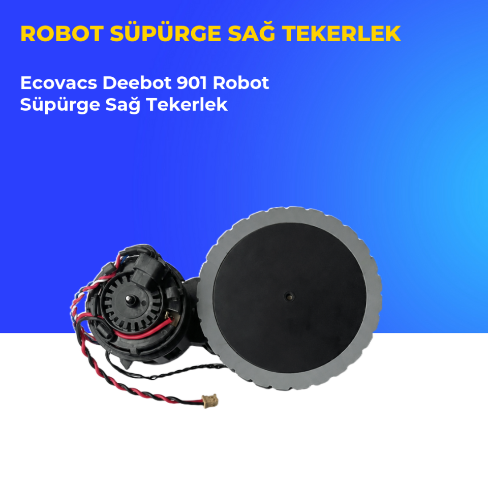 Ecovacs Deebot 901 Robot Süpürge Sağ Tekerlek