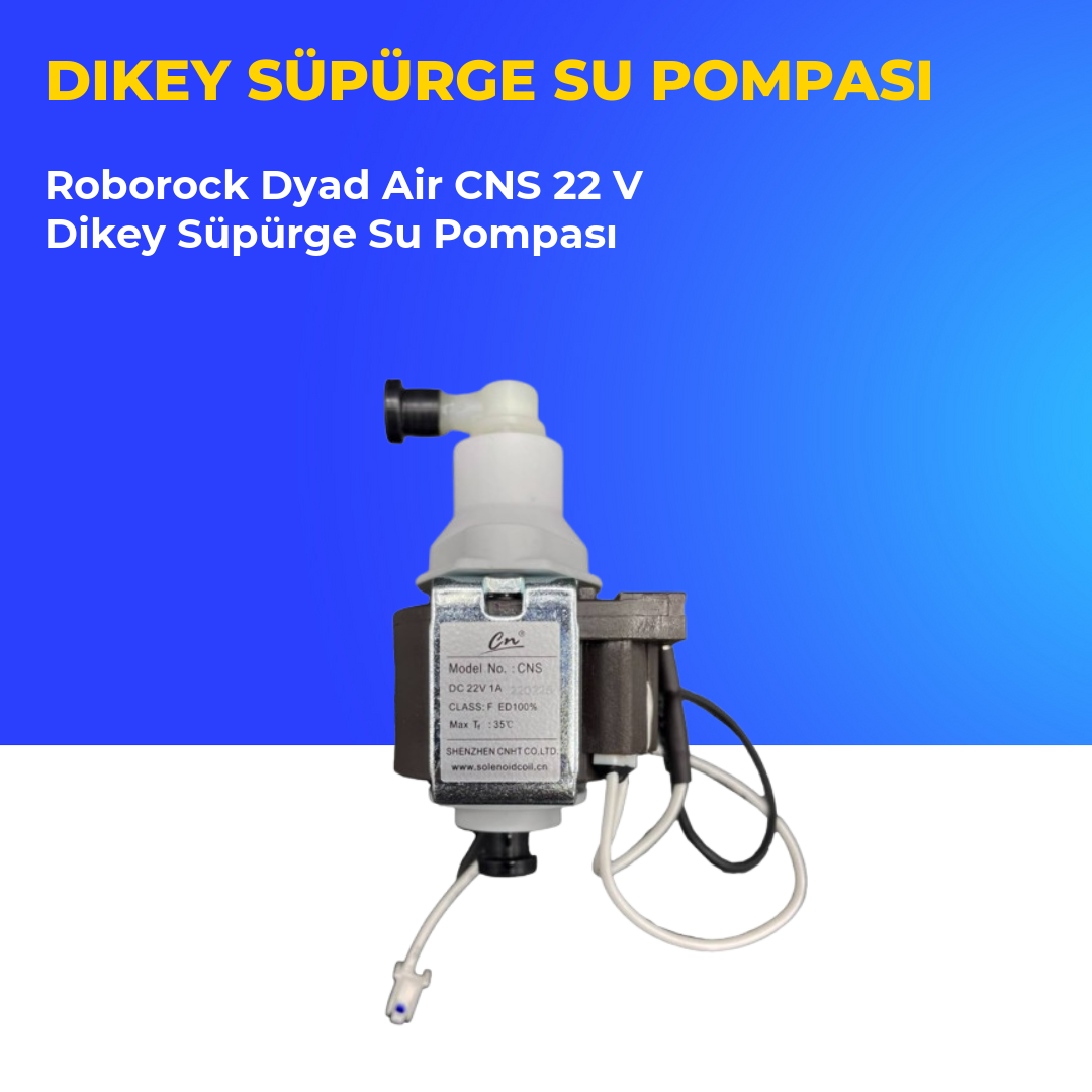 Roborock Dyad Air CNS 22 V Dikey Süpürge Su Pompası