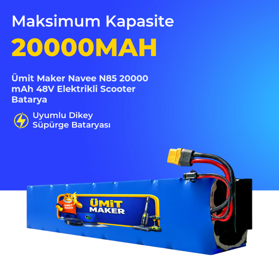 Navee N85 20000 mAh 48V Elektrikli Scooter Batarya
