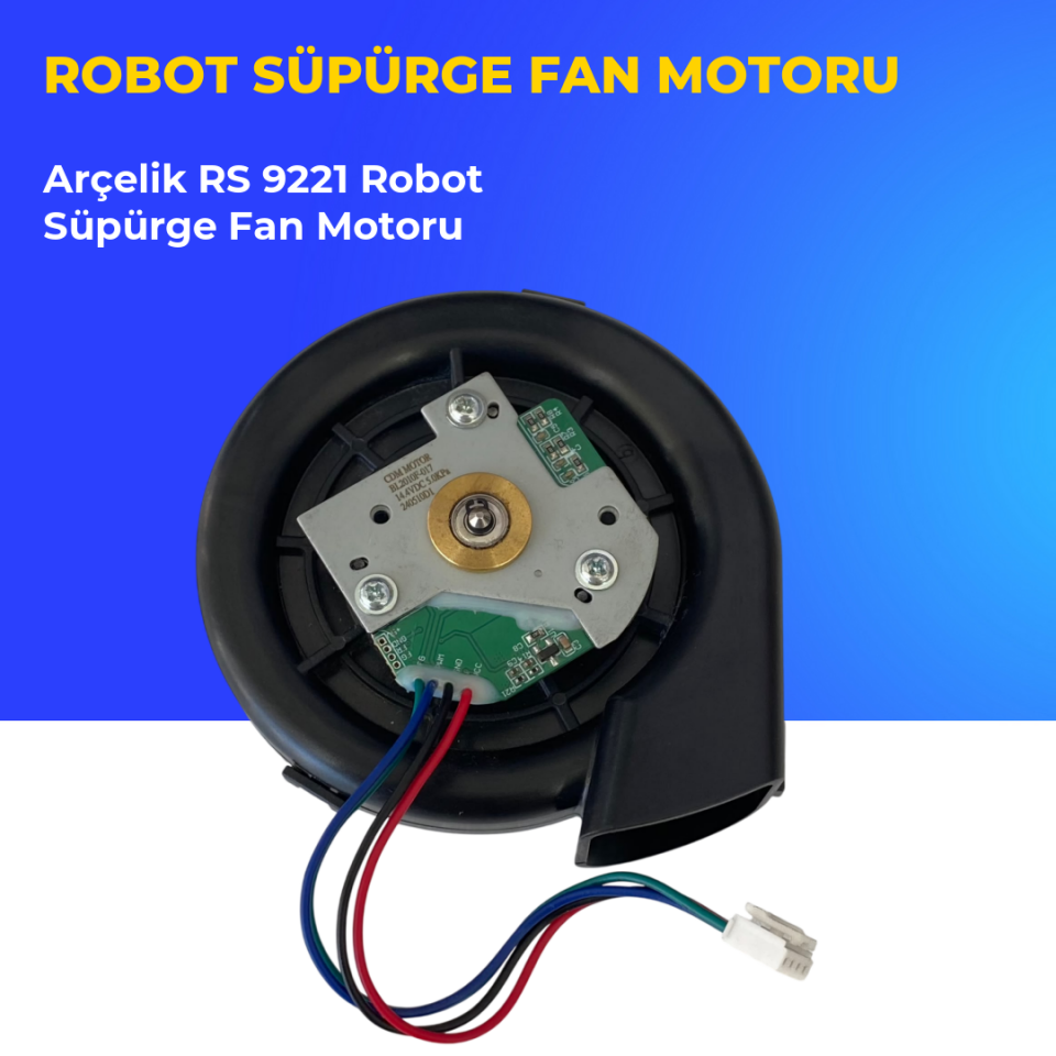 Arçelik RS 9221 Robot Süpürge Fan Motoru