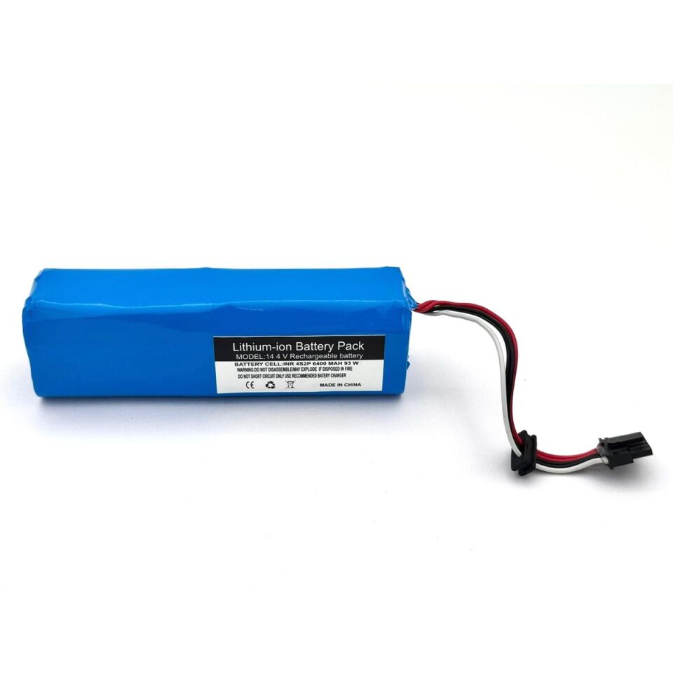 Zaco M1S Robot Süpürge 6400 mAh 14.4 V  Batarya – Orjinal Uyumlu Uzun Ömürlü, Yüksek Performans Pil