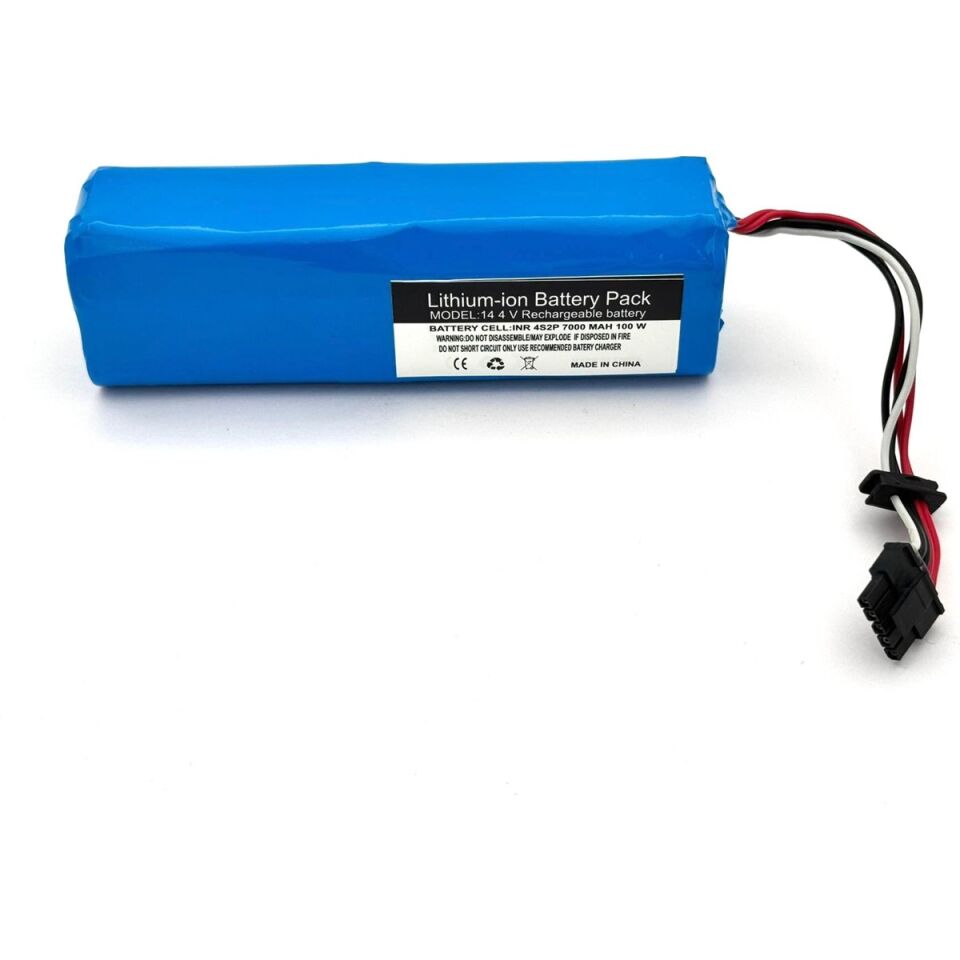 Zaco M1S Robot Süpürge 7000 mAh 14.4 V  Batarya – Orjinal Uyumlu Uzun Ömürlü, Yüksek Performans Pil