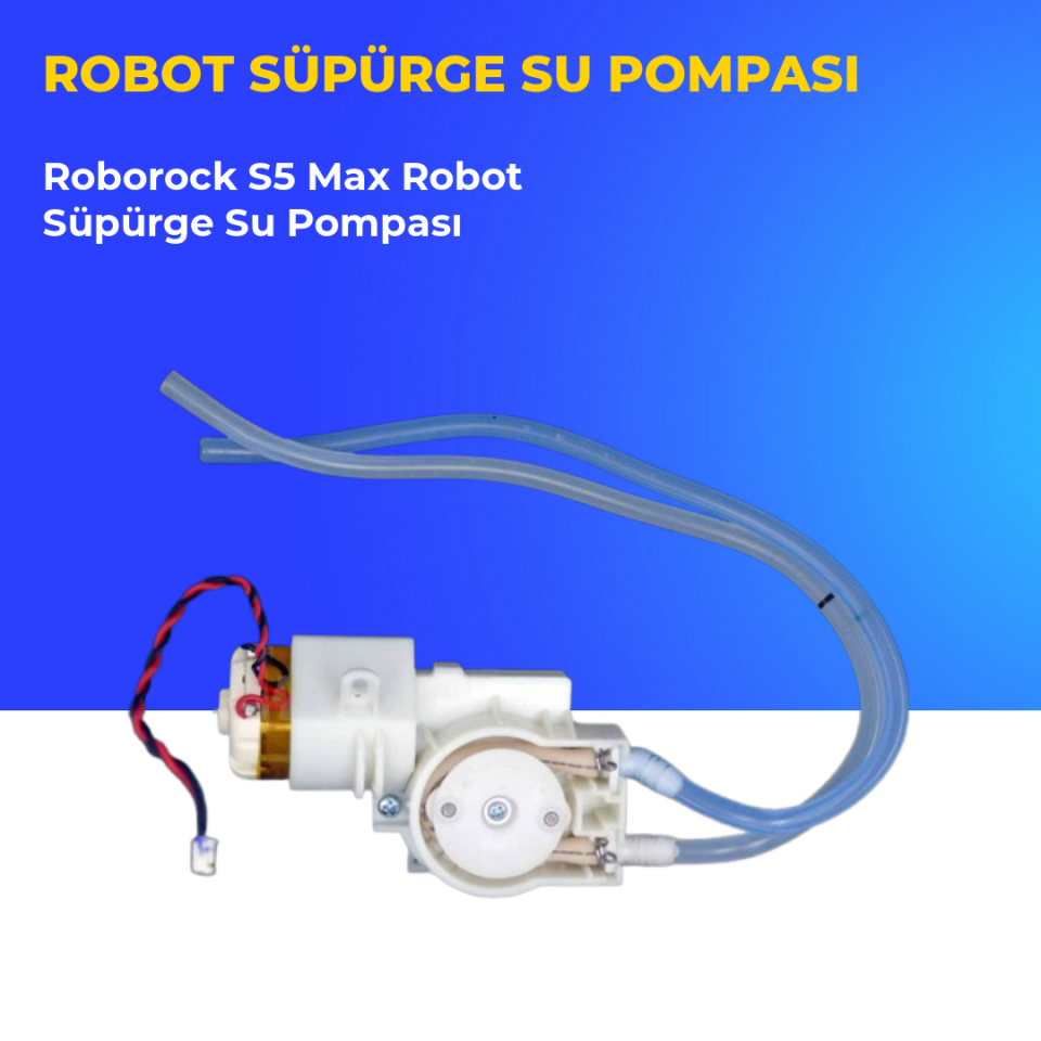 Roborock S5 Max Robot Süpürge Su Pompası
