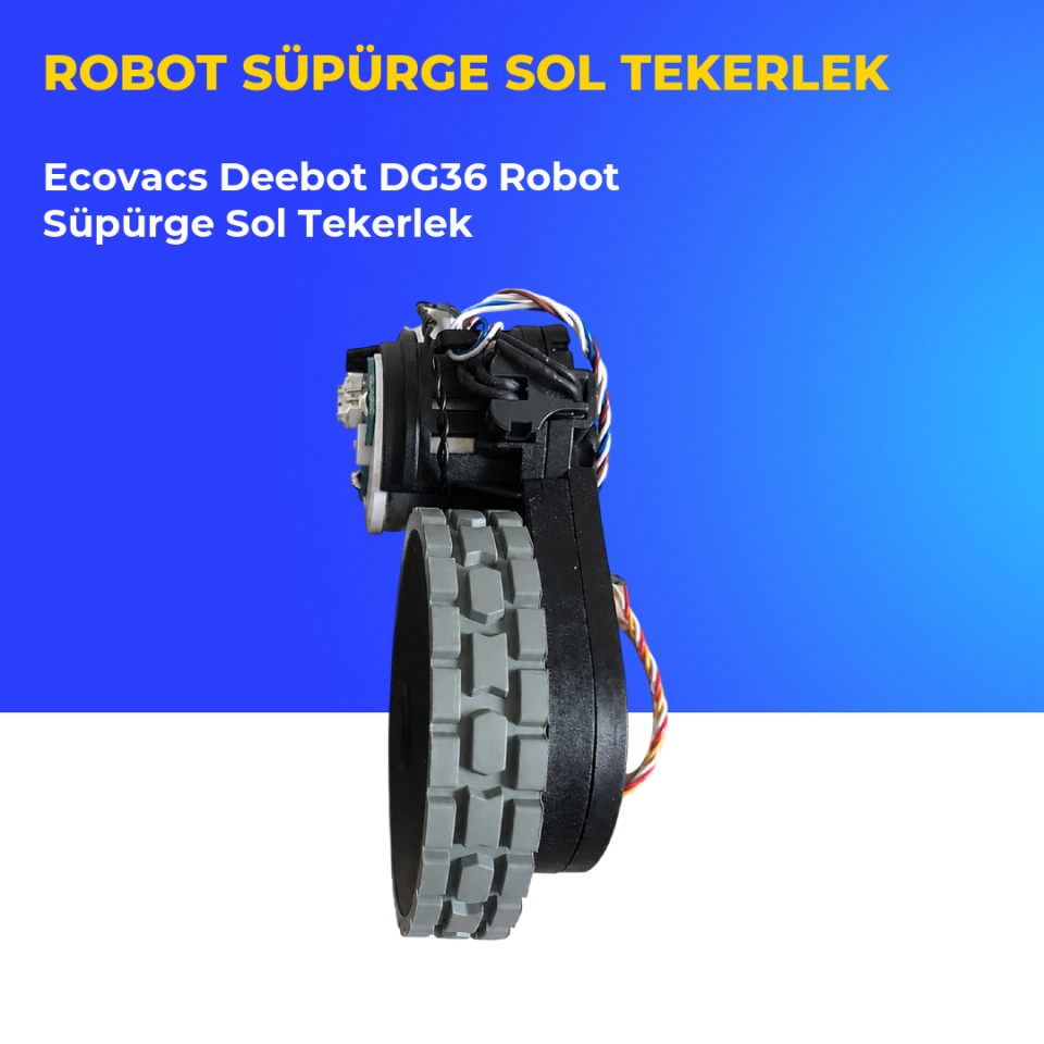 Ecovacs Deebot DG36 Robot Süpürge Sol Tekerlek