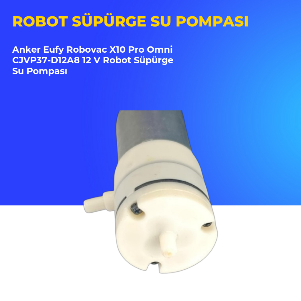 Anker Eufy Robovac X10 Pro Omni CJVP37-D12A8 12 V Robot Süpürge Su Pompası