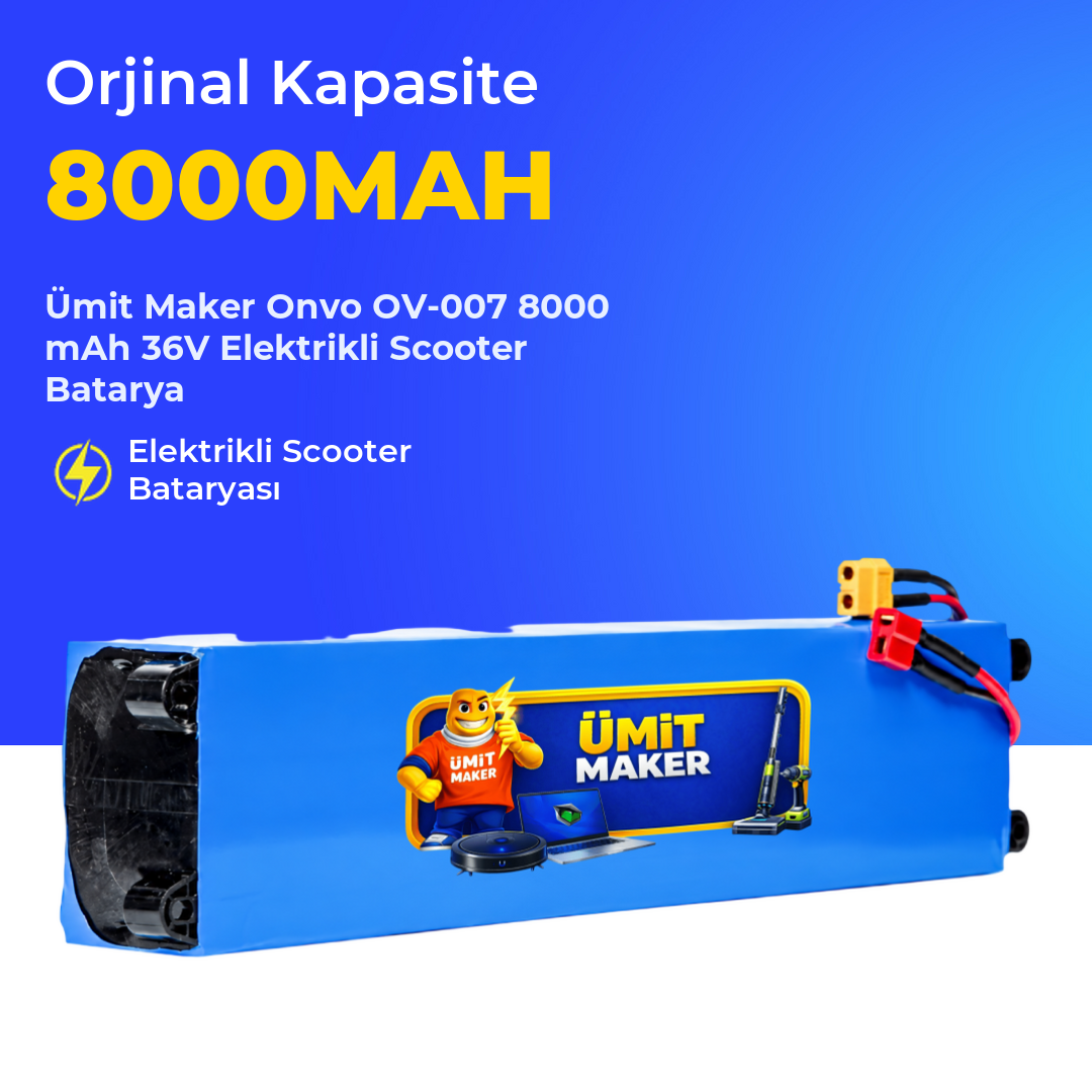 Onvo OV-007 8000 mAh 36V Elektrikli Scooter Batarya