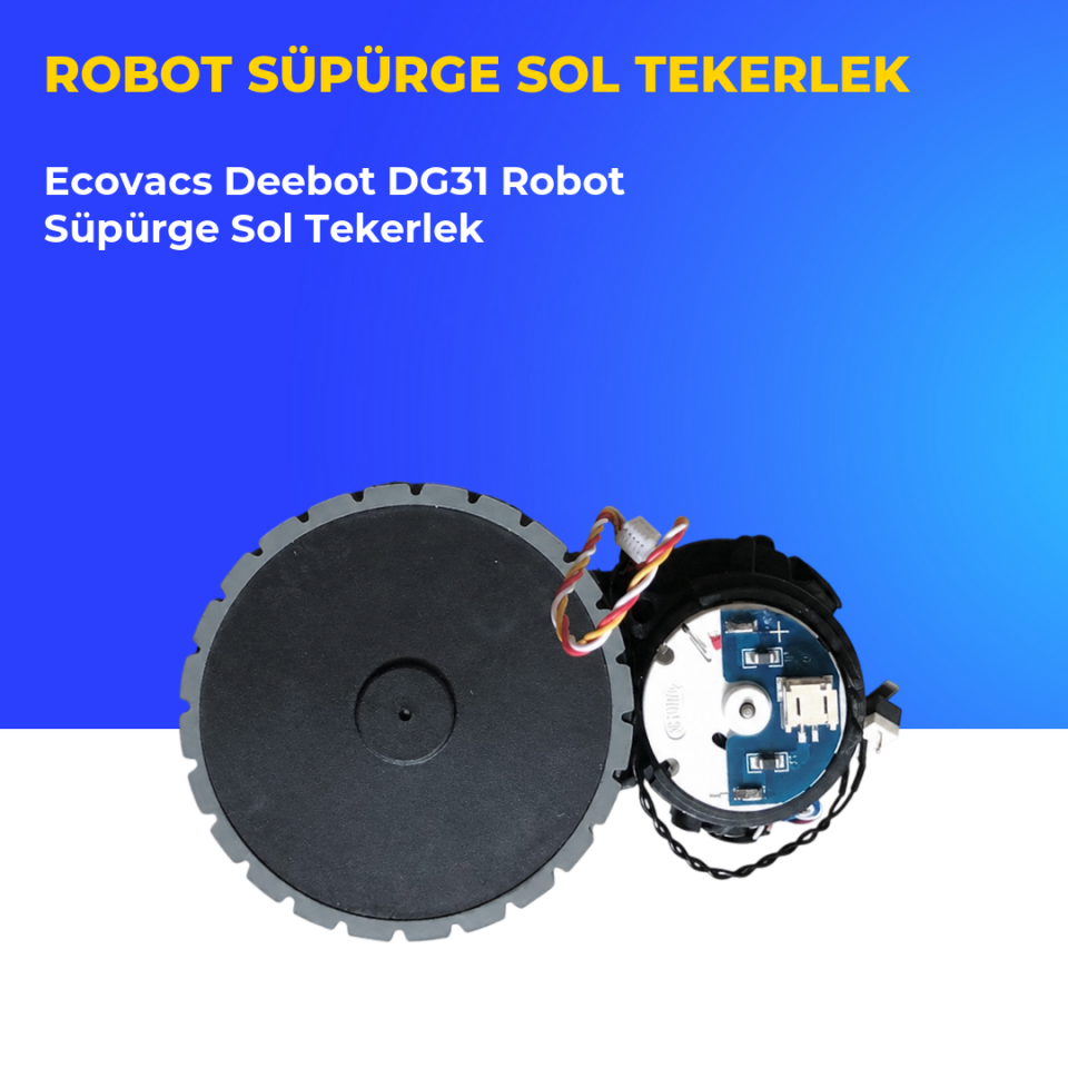 Ecovacs Deebot DG31 Robot Süpürge Sol Tekerlek