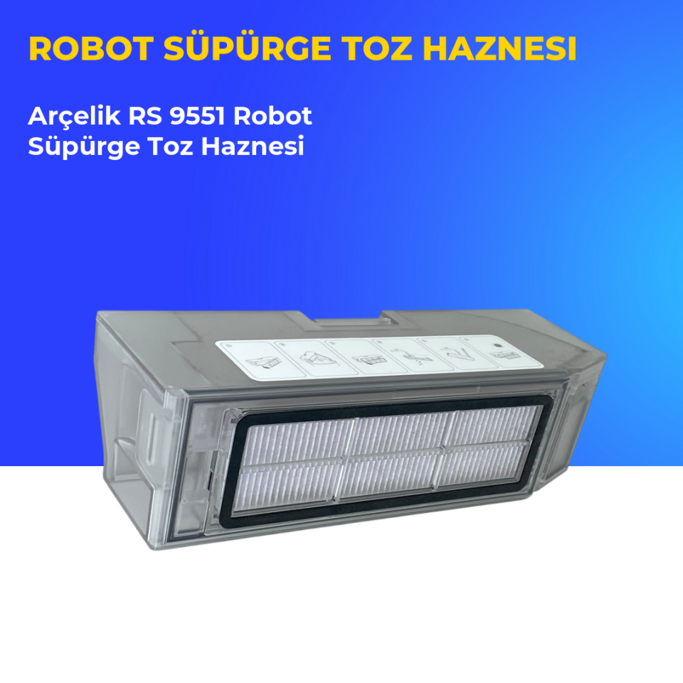 Arçelik RS 9551 Robot Süpürge Toz Haznesi