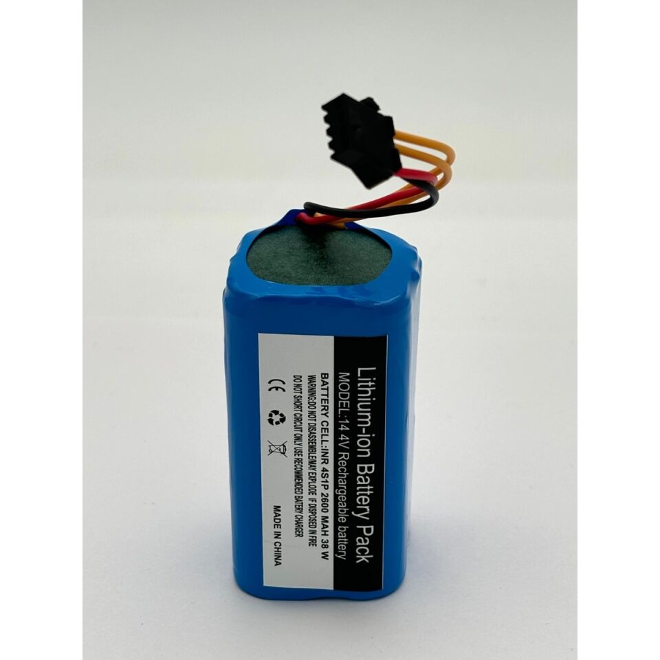 Koenic Krvc 1482 Wd Robot Süpürge 2600 mAh 14.4 V  Batarya – Orjinal Uyumlu Uzun Ömürlü, Yüksek Performans Pil