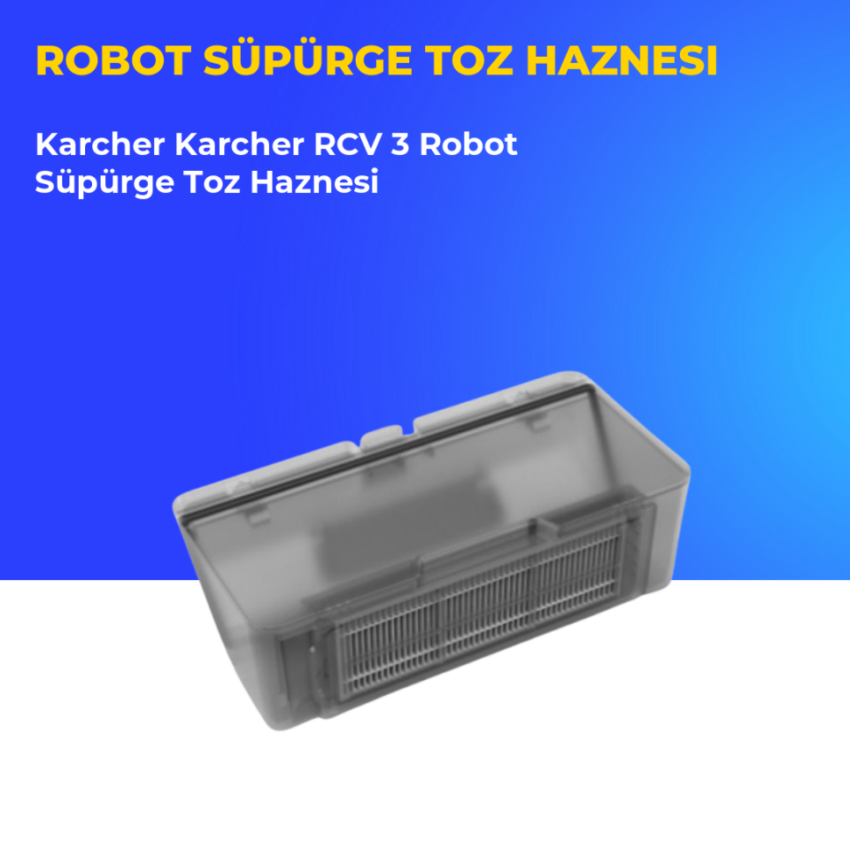 Karcher Karcher RCV 3 Robot Süpürge Toz Haznesi