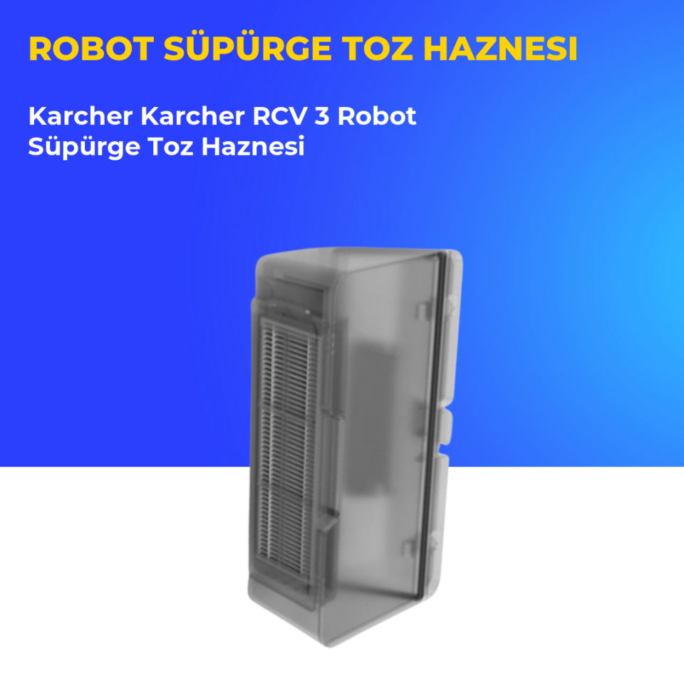 Karcher Karcher RCV 3 Robot Süpürge Toz Haznesi