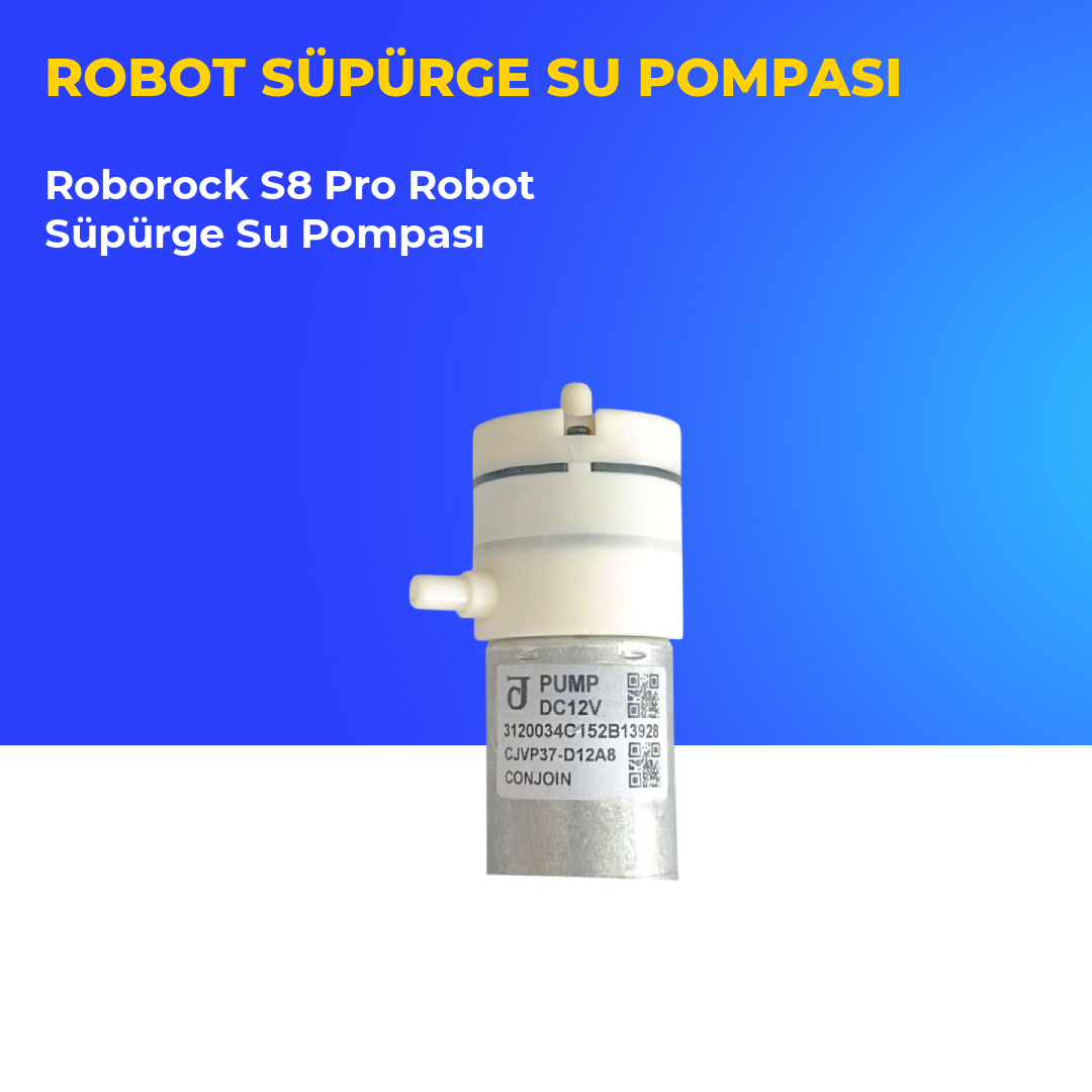 Roborock S8 Pro Robot Süpürge Su Pompası