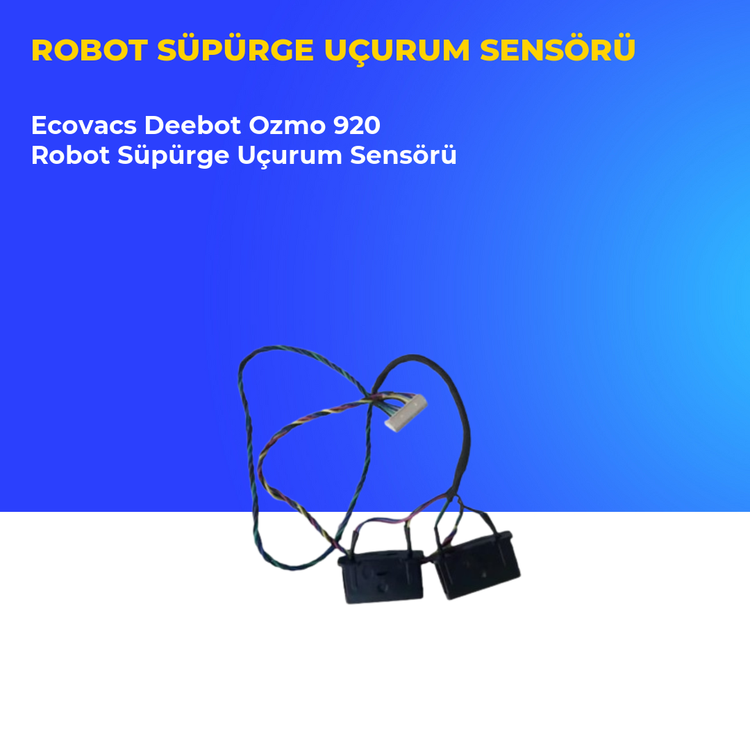 Ecovacs Deebot Ozmo 920 Robot Süpürge Uçurum Sensörü