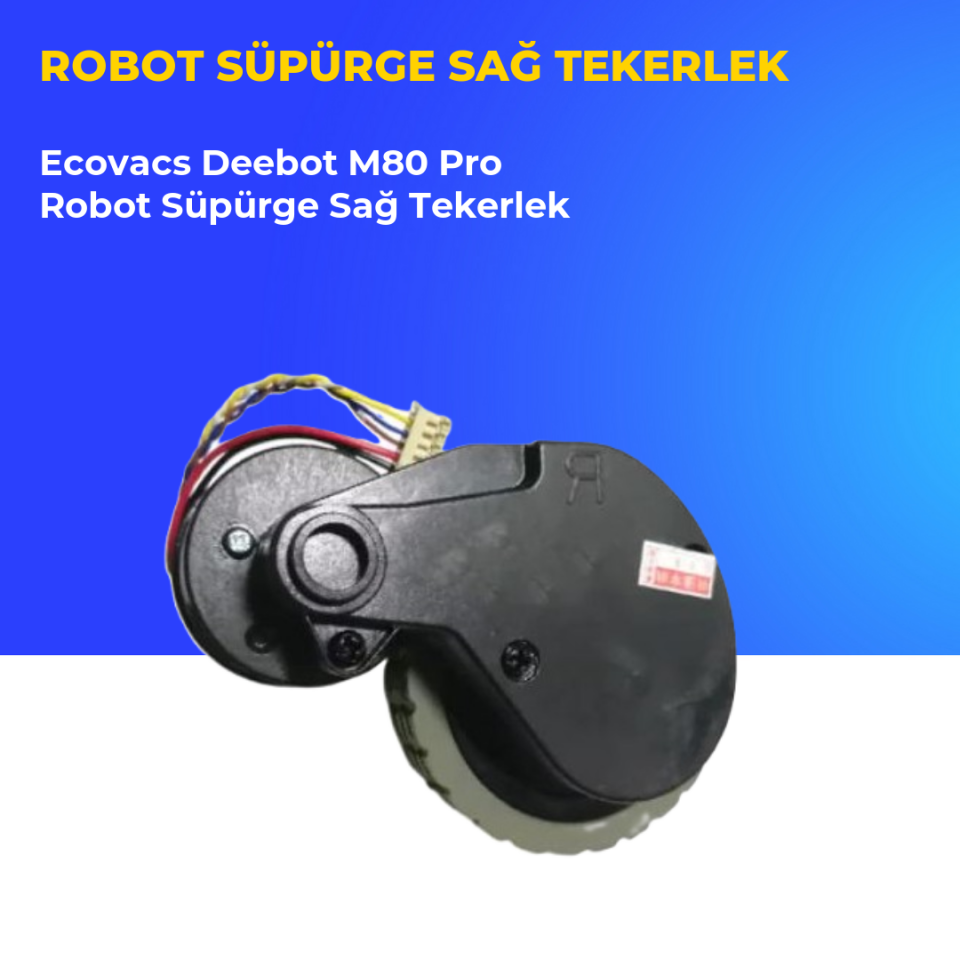 Ecovacs Deebot M80 Pro Robot Süpürge Sağ Tekerlek