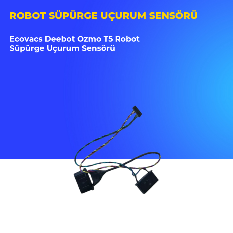 Ecovacs Deebot Ozmo T5 Robot Süpürge Uçurum Sensörü