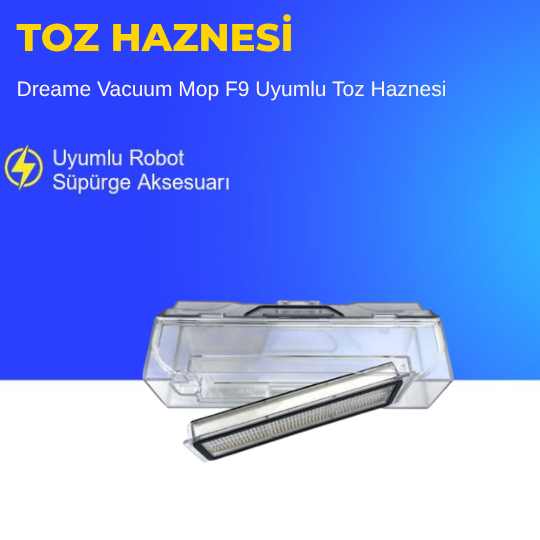 Dreame Vacuum Mop F9 Uyumlu Toz Haznesi