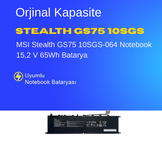 Schenker Vision 14 Notebook 11.61 V 63Wh Batarya – Orjinal Uyumlu, Yüksek Performanslı