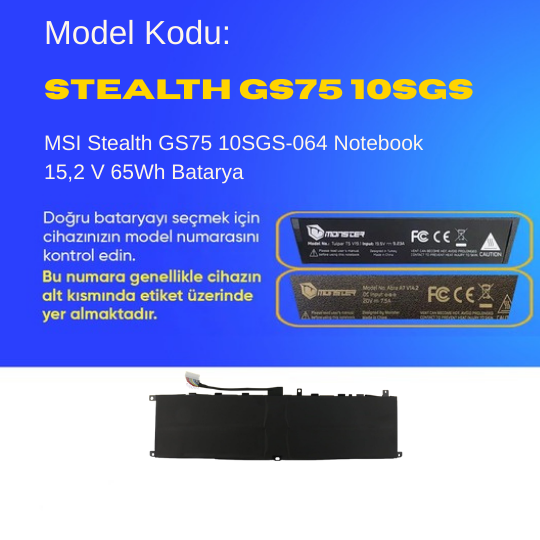 Schenker Vision 14 Notebook 11.61 V 63Wh Batarya – Orjinal Uyumlu, Yüksek Performanslı