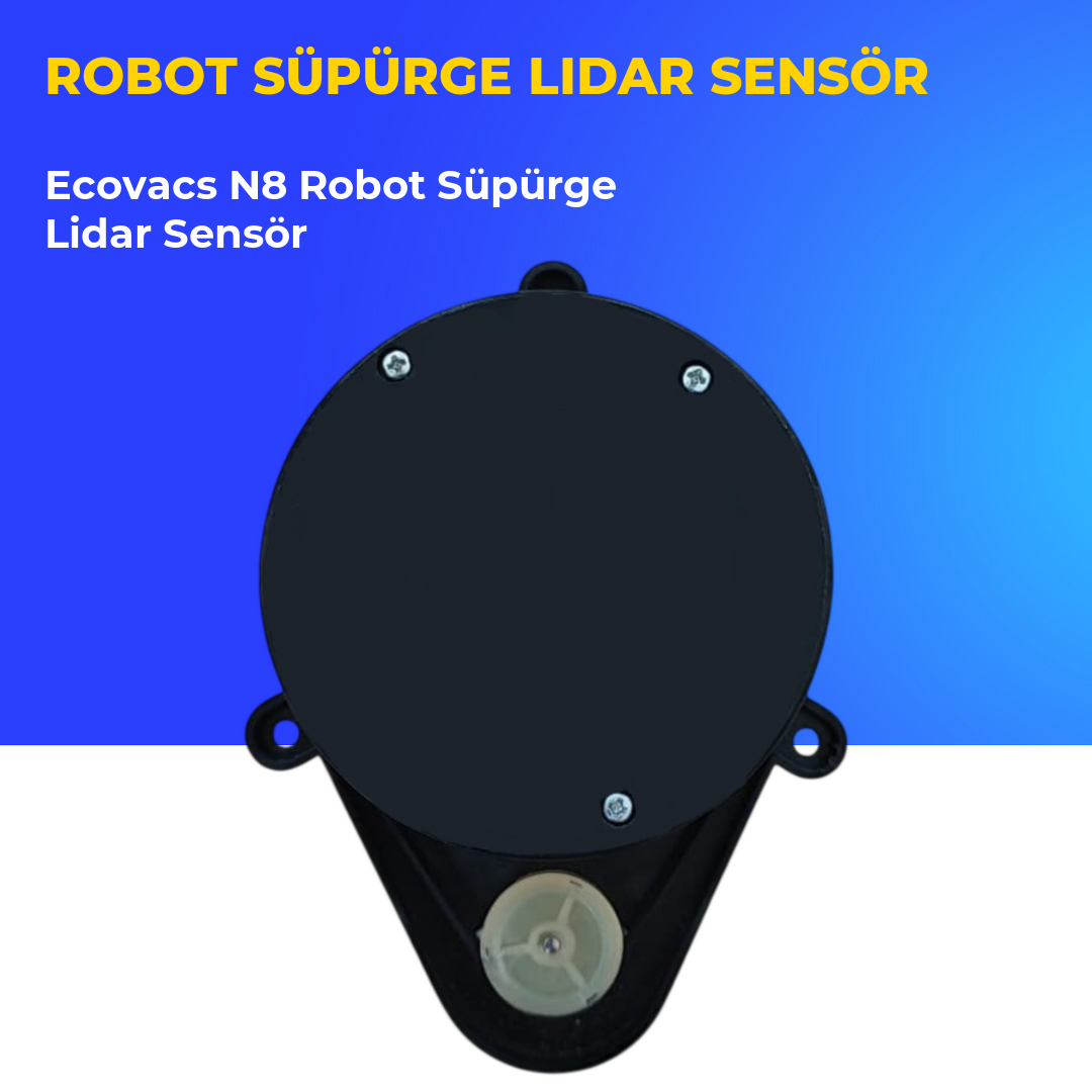 Ecovacs N8 Robot Süpürge Lidar Sensör