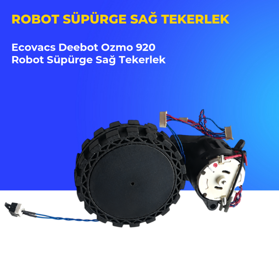 Ecovacs Deebot Ozmo 920 Robot Süpürge Sağ Tekerlek