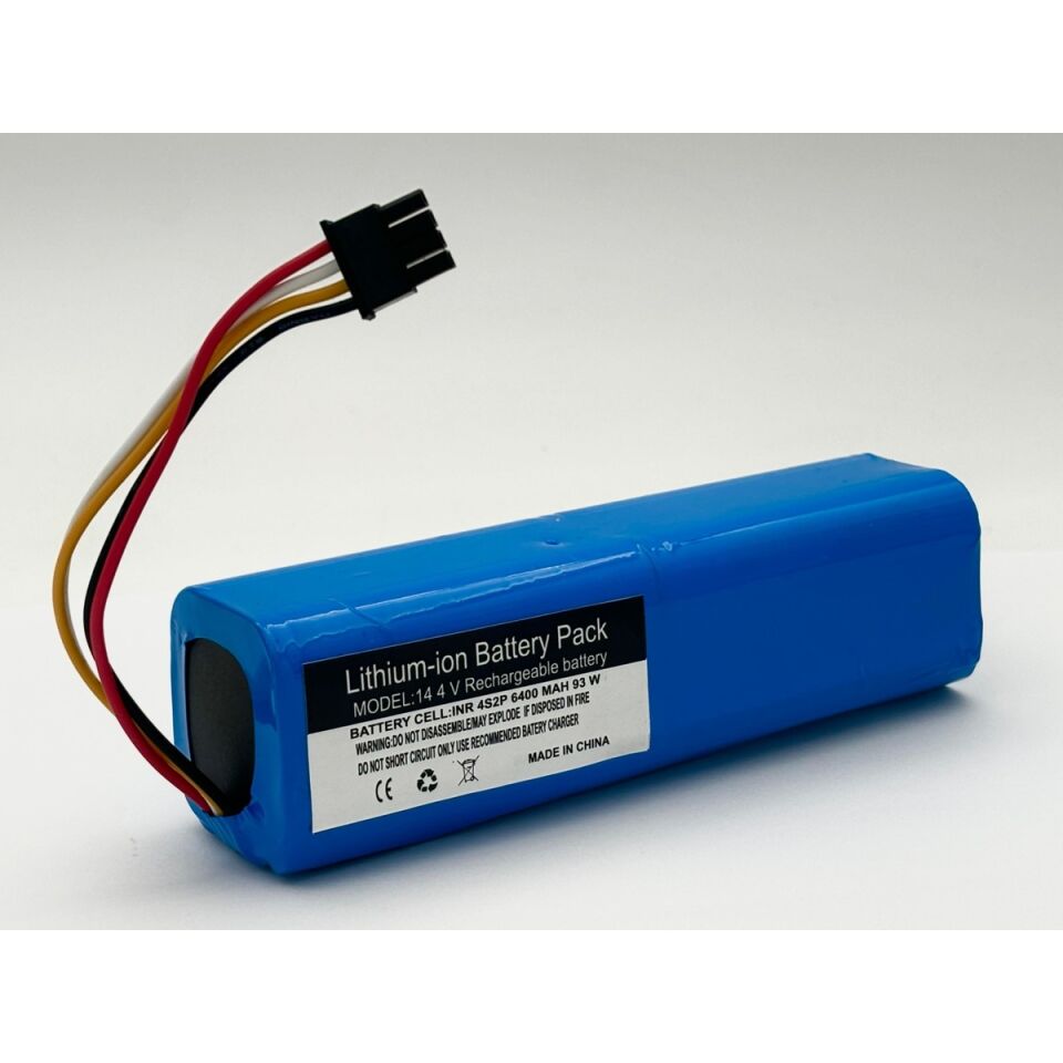 Xiaomi Mop 2 Pro Plus 3D Robot Süpürge 6400 mAh 14.4 V  Batarya – Orjinal Uyumlu Uzun Ömürlü, Yüksek Performans Pil