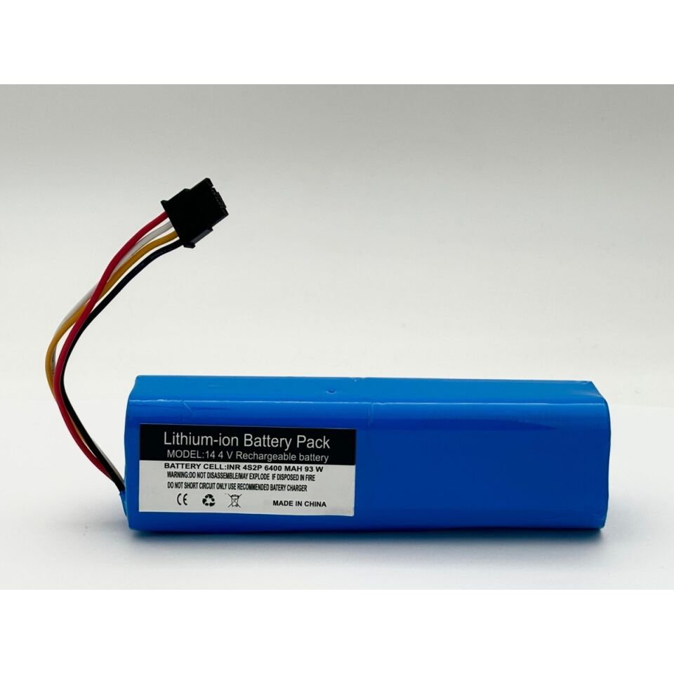 Xiaomi Mop 2 Pro Plus 3D Robot Süpürge 6400 mAh 14.4 V  Batarya – Orjinal Uyumlu Uzun Ömürlü, Yüksek Performans Pil