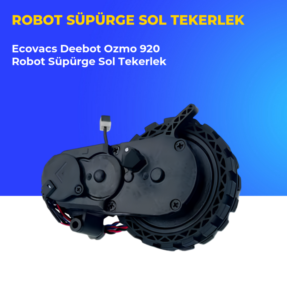 Ecovacs Deebot Ozmo 920 Robot Süpürge Sol Tekerlek