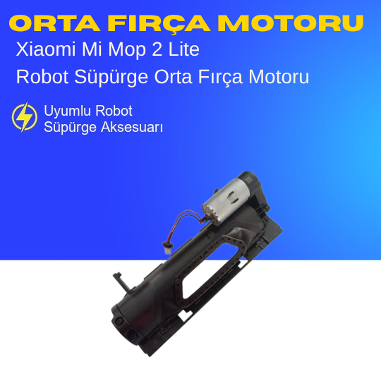 Xiaomi Mi Mop 2 Lite Uyumlu Orta Fırça Motoru