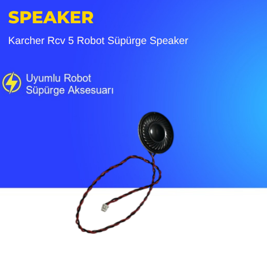 Karcher Rcv 5 Robot Süpürge Speaker
