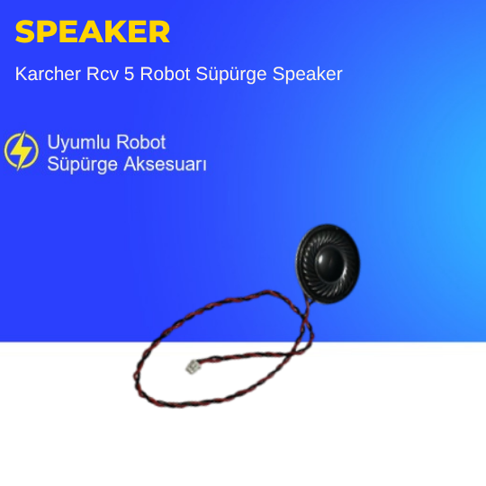 Karcher Rcv 5 Robot Süpürge Speaker