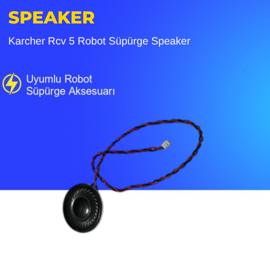 Karcher Rcv 5 Robot Süpürge Speaker