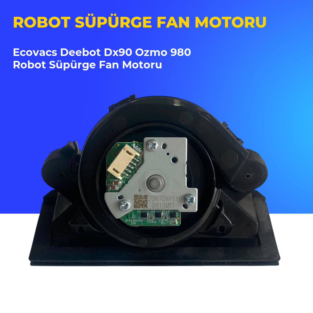Ecovacs Deebot Dx90 Ozmo 980 Robot Süpürge Fan Motoru